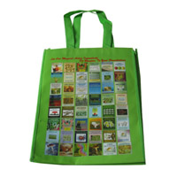 长宁LB11覆膜无纺布广告袋